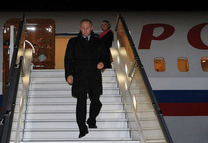 Владимир Путин прибыл в Вифлеем на встречу с лидером Палестины