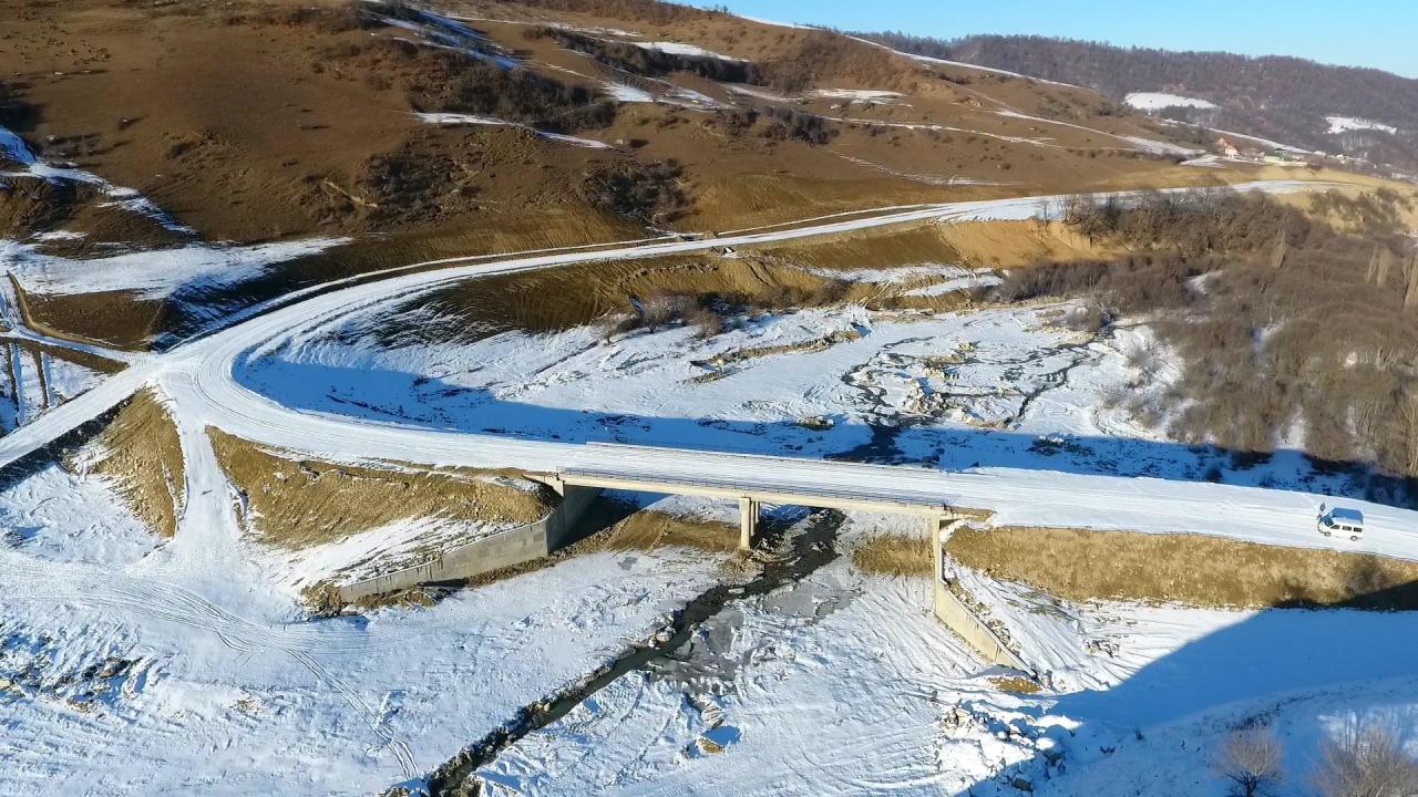 Завершено строительство участка новой автодороги Губа-Хыналыг