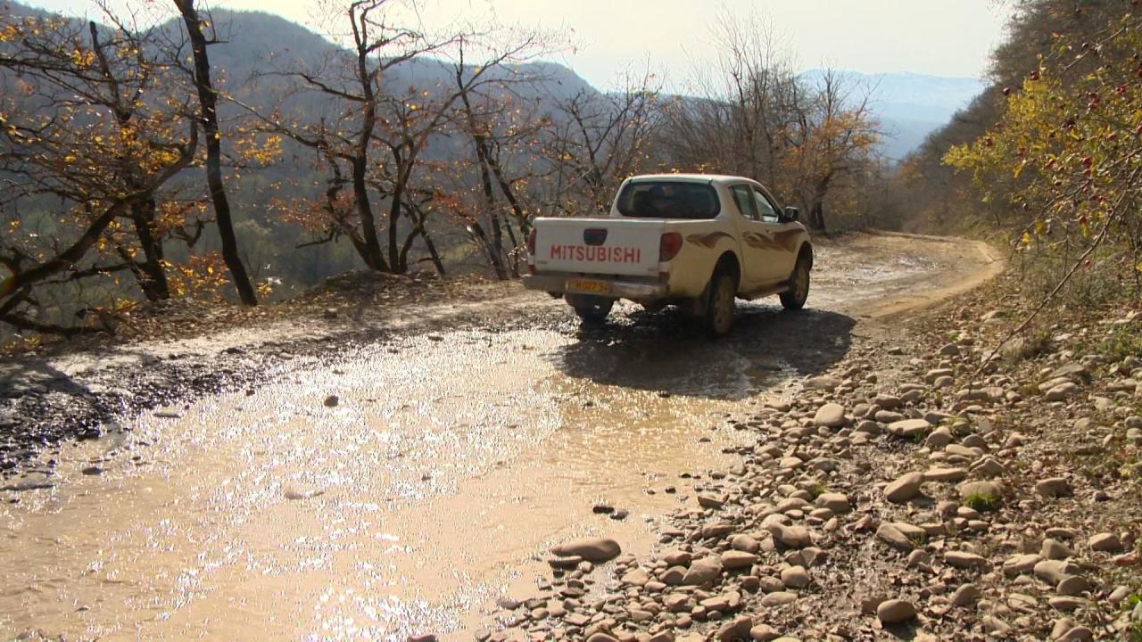 Завершено строительство участка новой автодороги Губа-Хыналыг