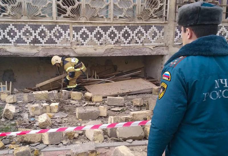 В жилом доме в Махачкале произошел взрыв газа, есть пострадавшие
