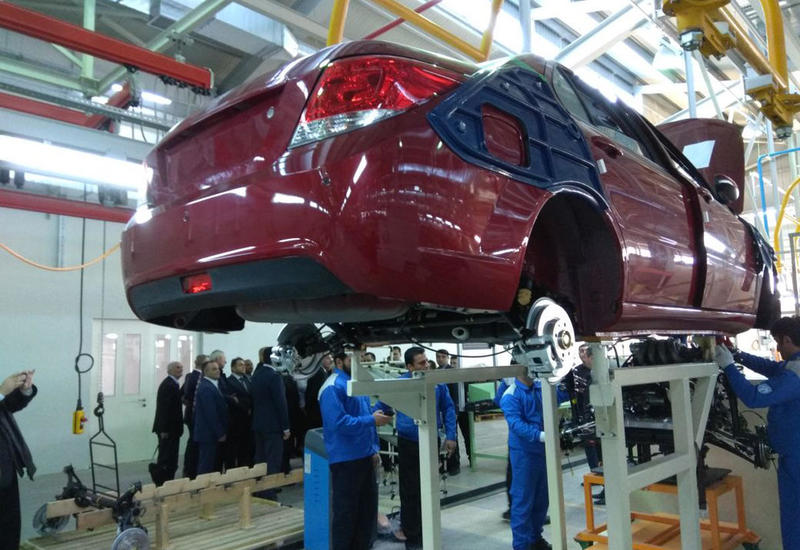 В Азербайджане растет объем производства автомобилей