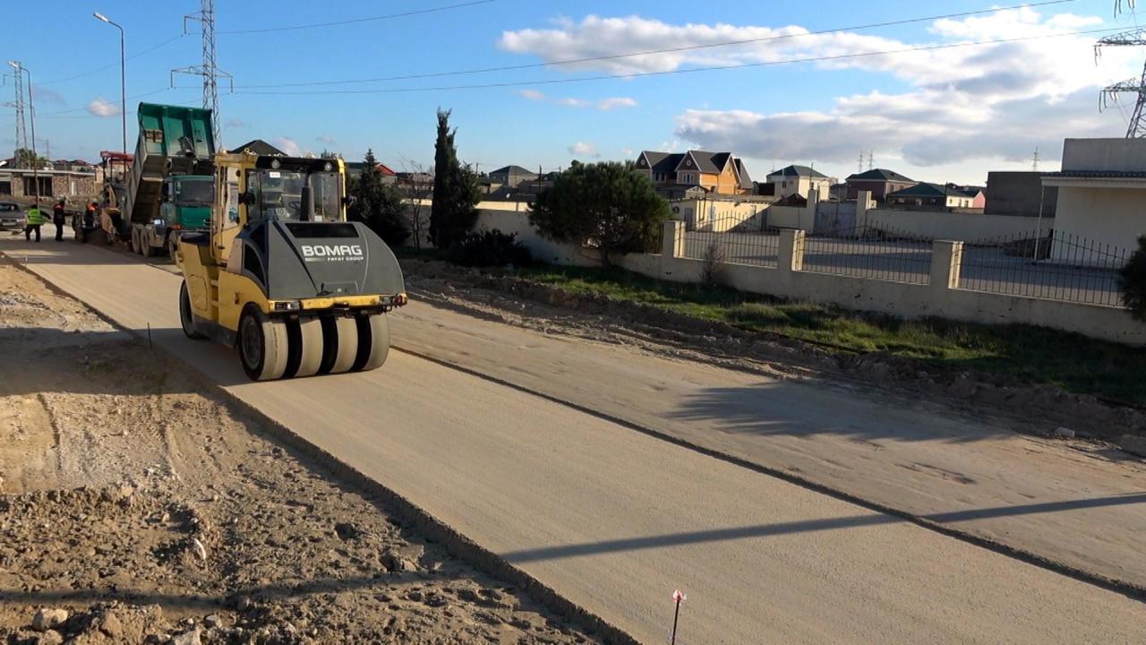 В минувшем году были заасфальтированы дороги в ряде бакинских поселков