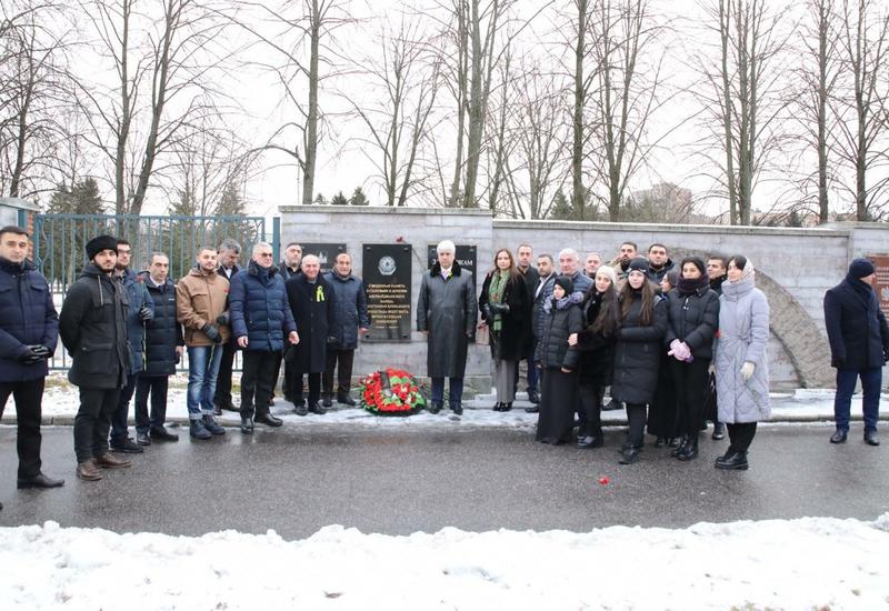 Азербайджанская делегация приняла участие в мероприятиях в честь 76-летия освобождения Ленинграда от блокады
