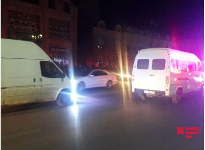 В Гяндже произошел пожар в здании института