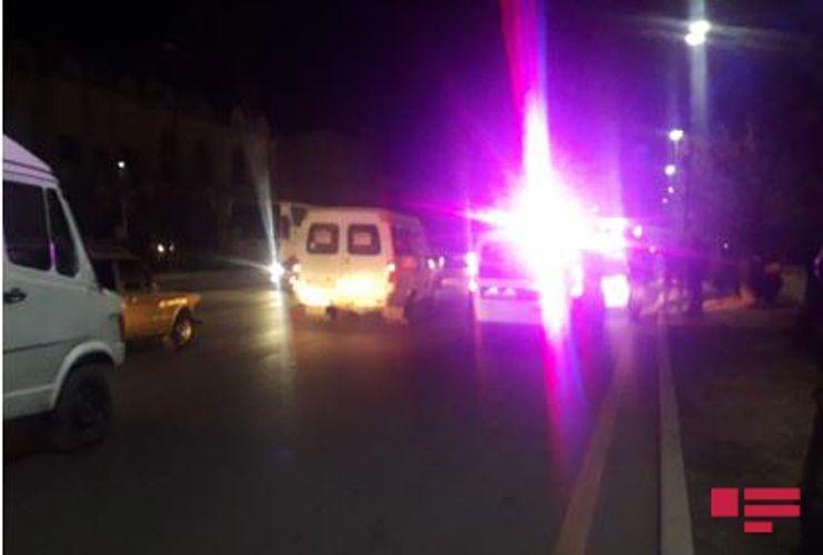 В Гяндже произошел пожар в здании института