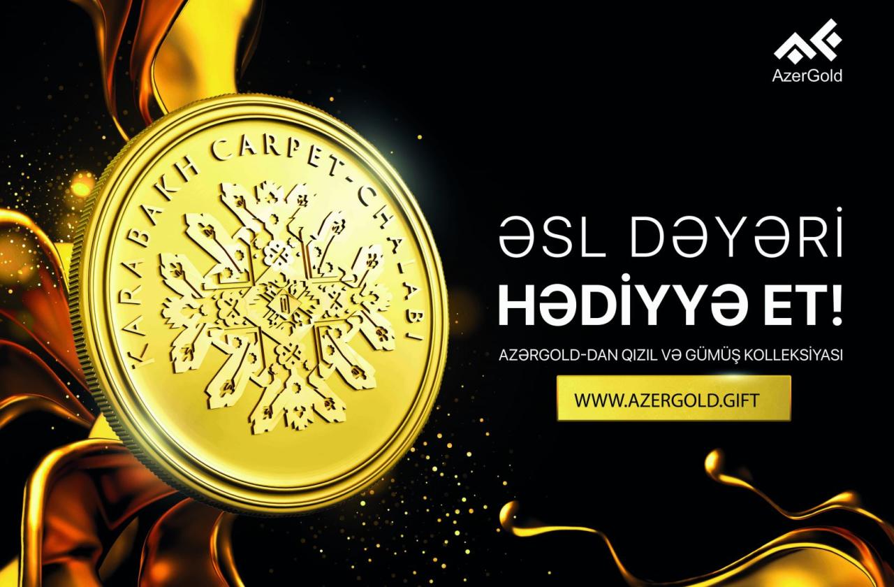 Запущен сайт онлайн-продажи “Azergold.gift"
