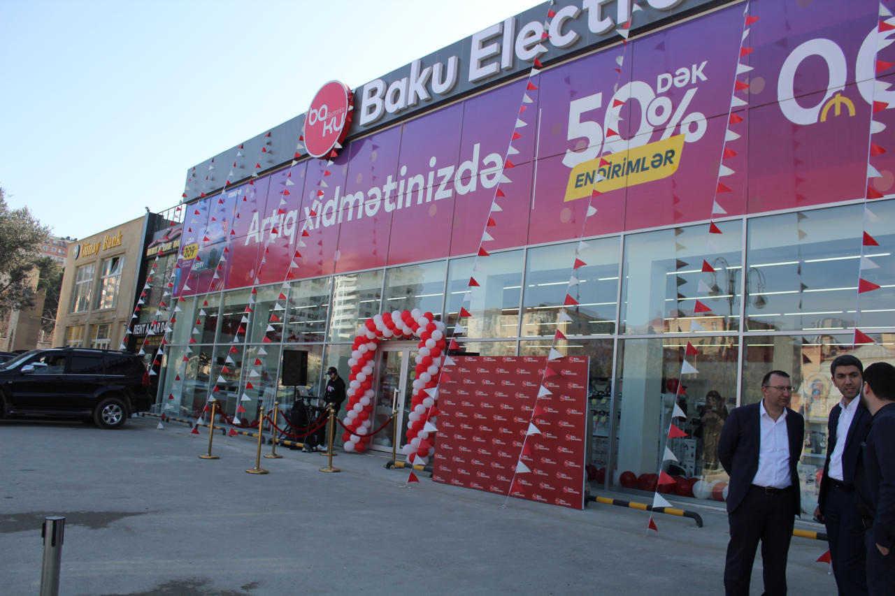 “Baku Electronics”in 20-ci mağazası Xırdalanda açıldı