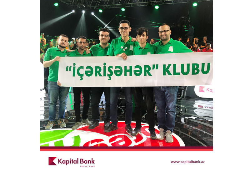 Kapital Bank наградил победителя игр «Брэйн Ринг» (R)