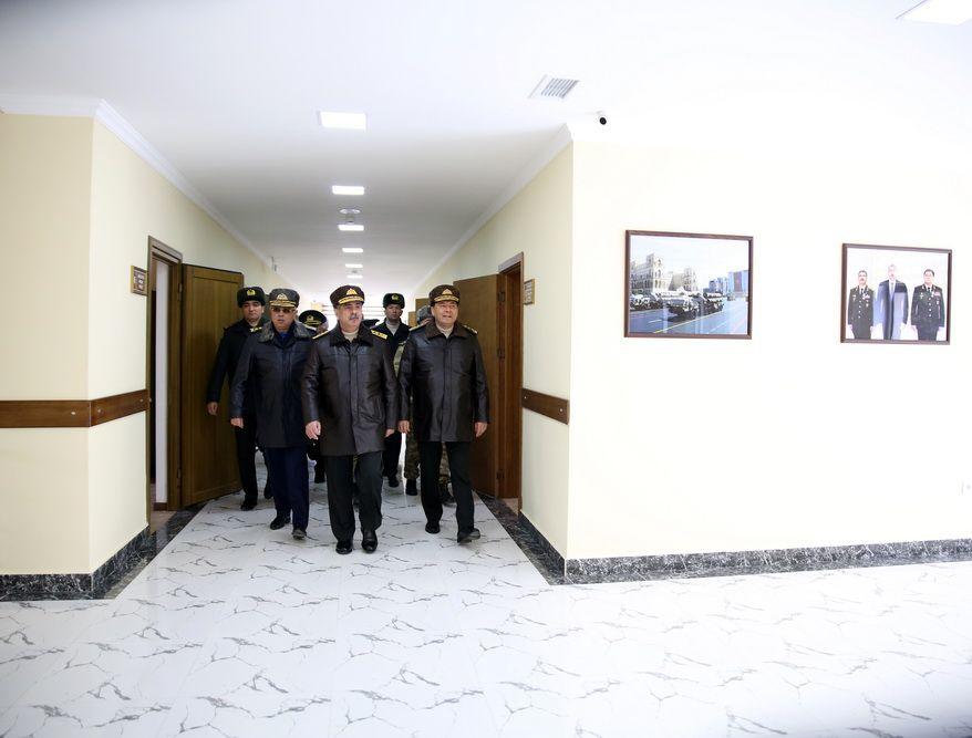 В воинской части ВВС Азербайджана открыты новые объекты