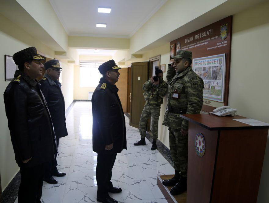 В воинской части ВВС Азербайджана открыты новые объекты