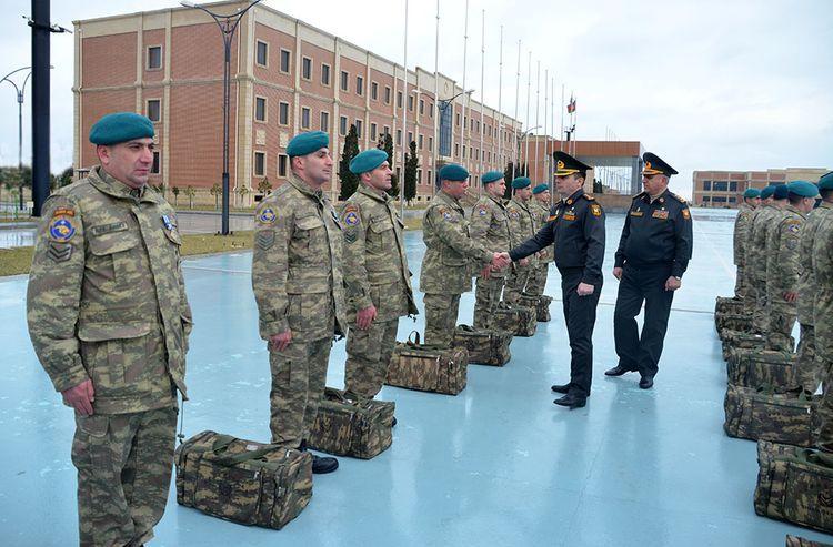 Группа азербайджанских миротворцев вернулась из Афганистана