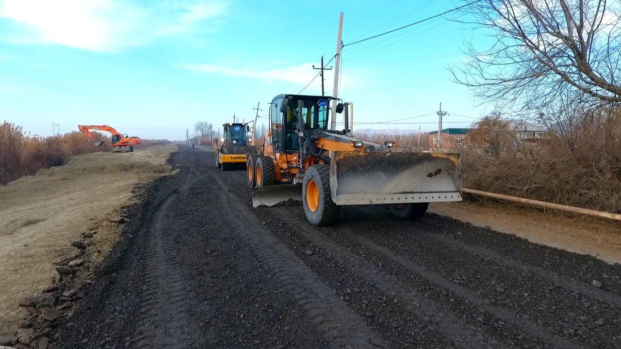 Обнародованы сроки завершения реконструкции дорог в Мингячевире