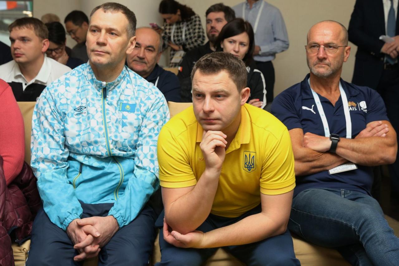 В Баку состоялась встреча делегаций Кубка мира по прыжкам на батуте и акробатической дорожке