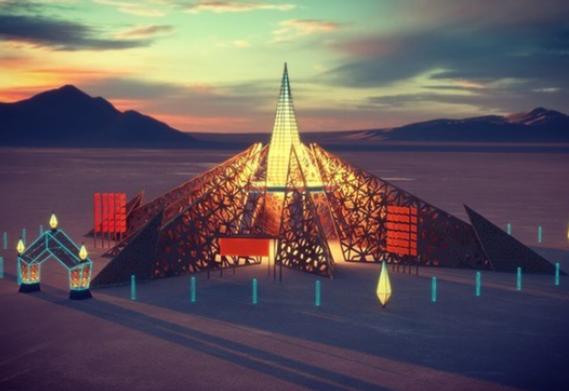 Каким будет главный храм фестиваля Burning Man 2020