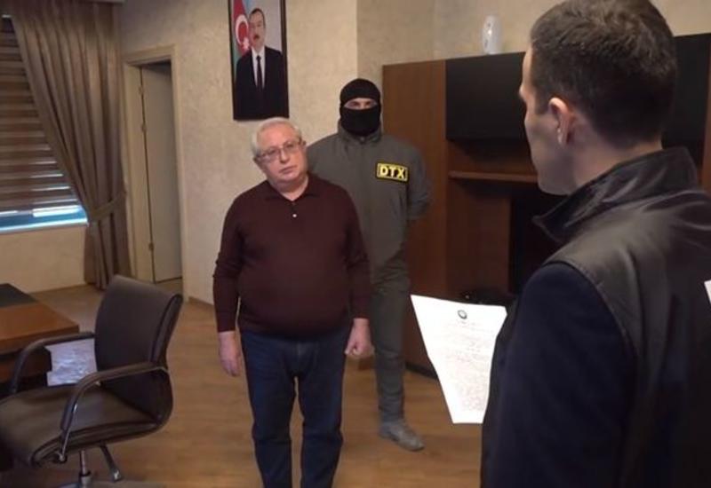 СГБ показала, как задерживали экс-главу Нефтчалы