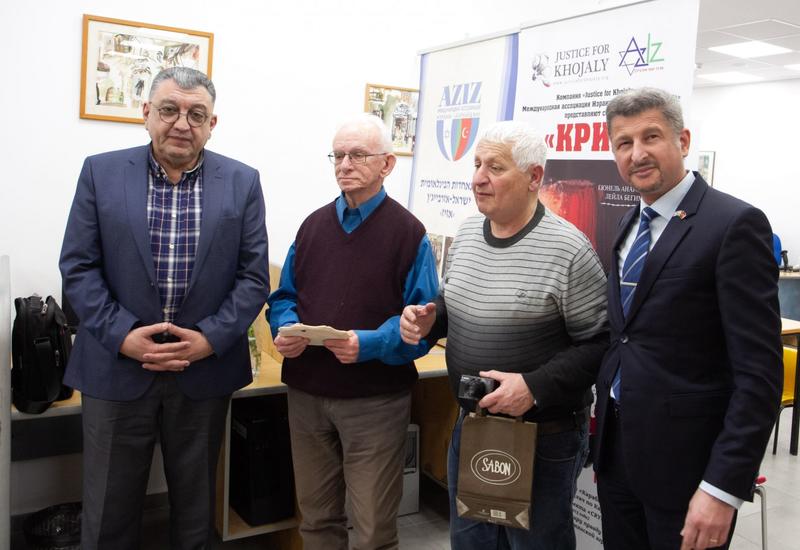 В Израиле вручили удостоверения новым членам Союза Писателей Азербайджана