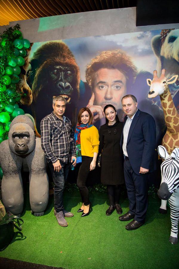В CinemaPlus состоялся предпремьерный показ фильма "Удивительное путешествие доктора Дулиттла"