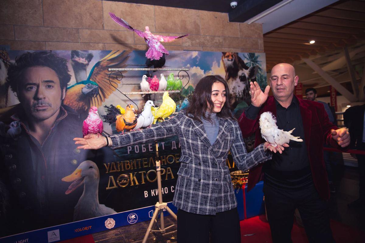 В CinemaPlus состоялся предпремьерный показ фильма "Удивительное путешествие доктора Дулиттла"