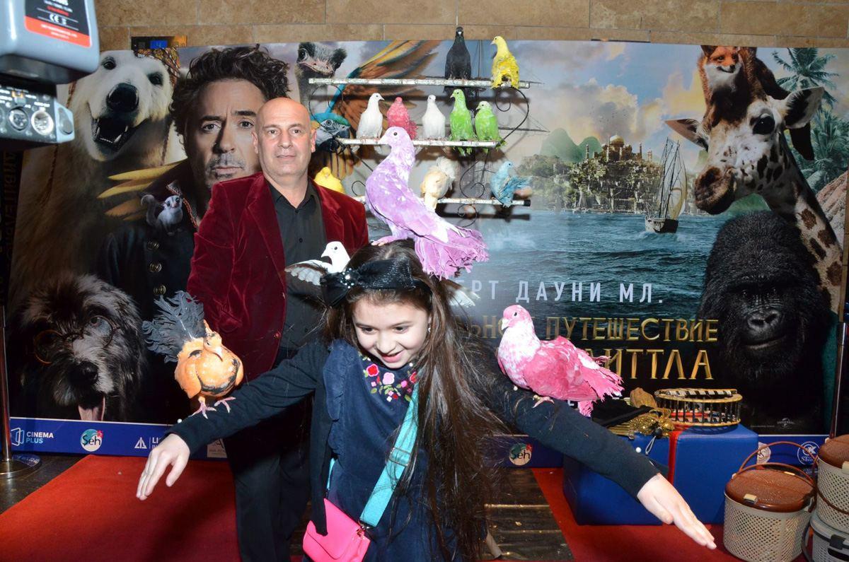 В CinemaPlus состоялся предпремьерный показ фильма "Удивительное путешествие доктора Дулиттла"