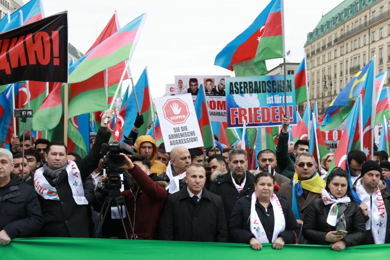 В Берлине прошел Общеевропейский Карабахский митинг