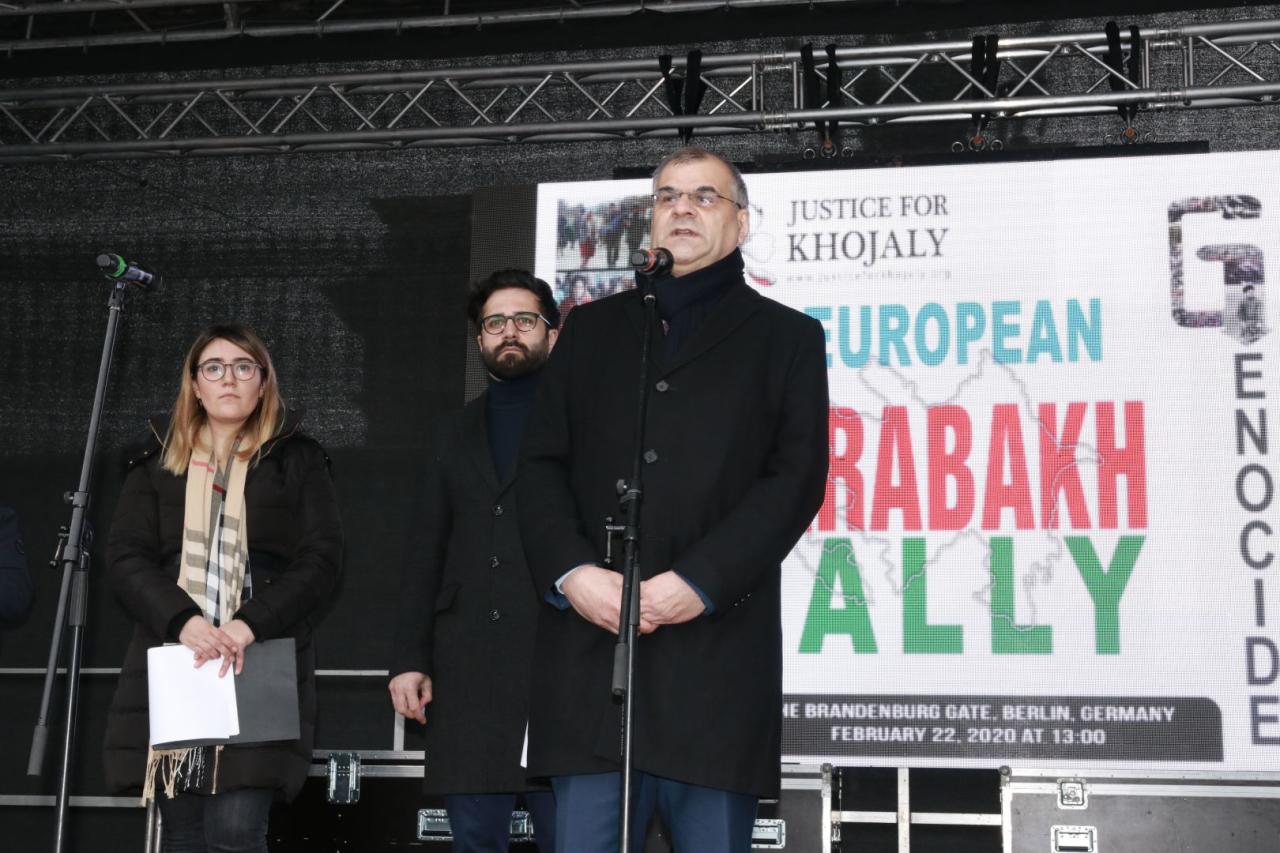 В Берлине прошел Общеевропейский Карабахский митинг