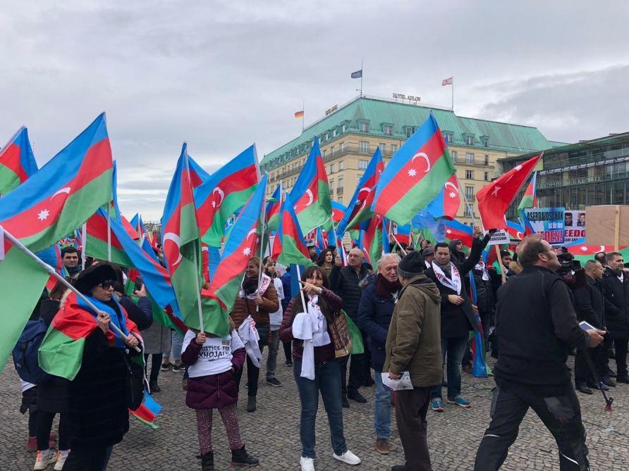 В Берлине прошел Общеевропейский Карабахский митинг