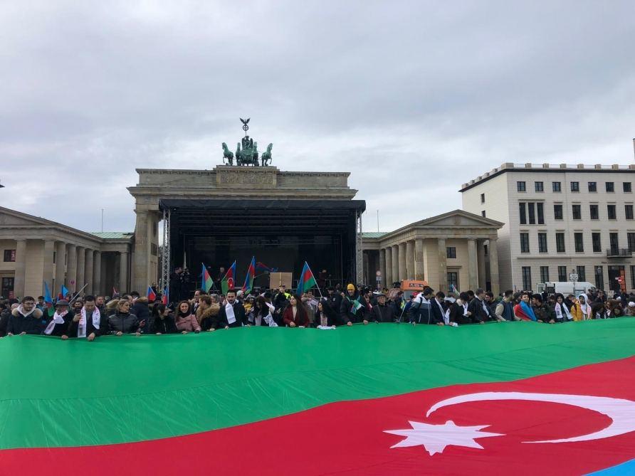 В Берлине прошел Общеевропейский Карабахский митинг