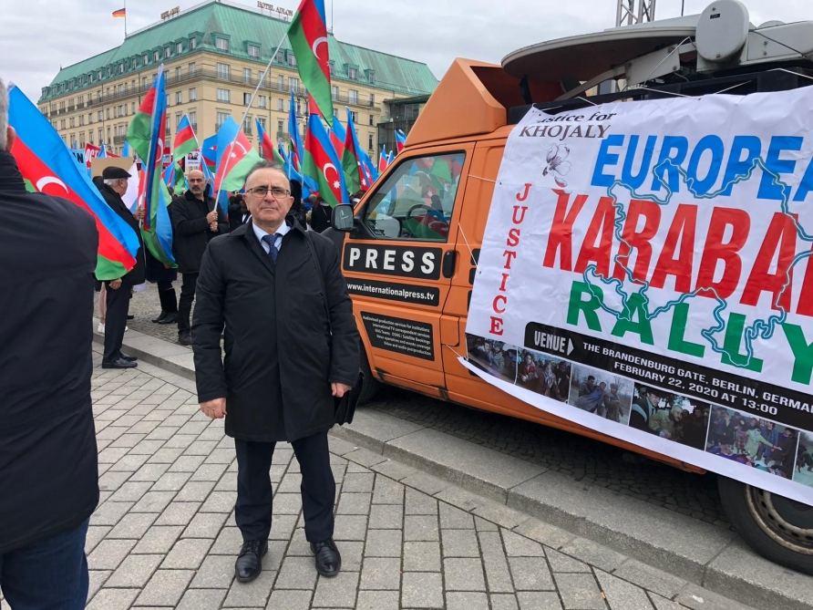 В Берлине прошел Общеевропейский Карабахский митинг
