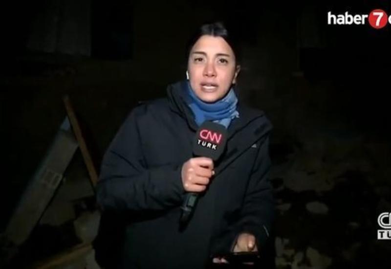 Момент землетрясения в Турции попал на видео