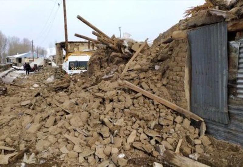 Землетрясение уничтожило село в Турции