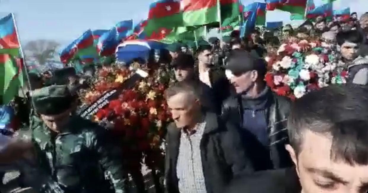 В Зардабе похоронен азербайджанский шехид