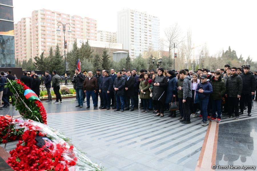 Общественность Азербайджана чтит память жертв Ходжалинского геноцида