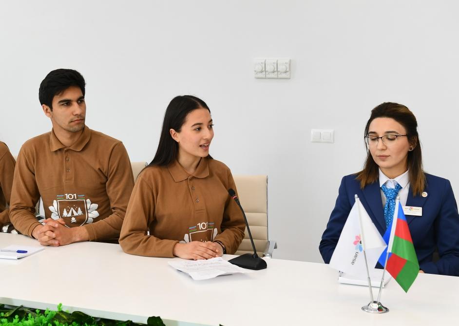 Президент Ильхам Алиев принял участие в церемонии открытия комплекса ASAN Həyat в Товузе
