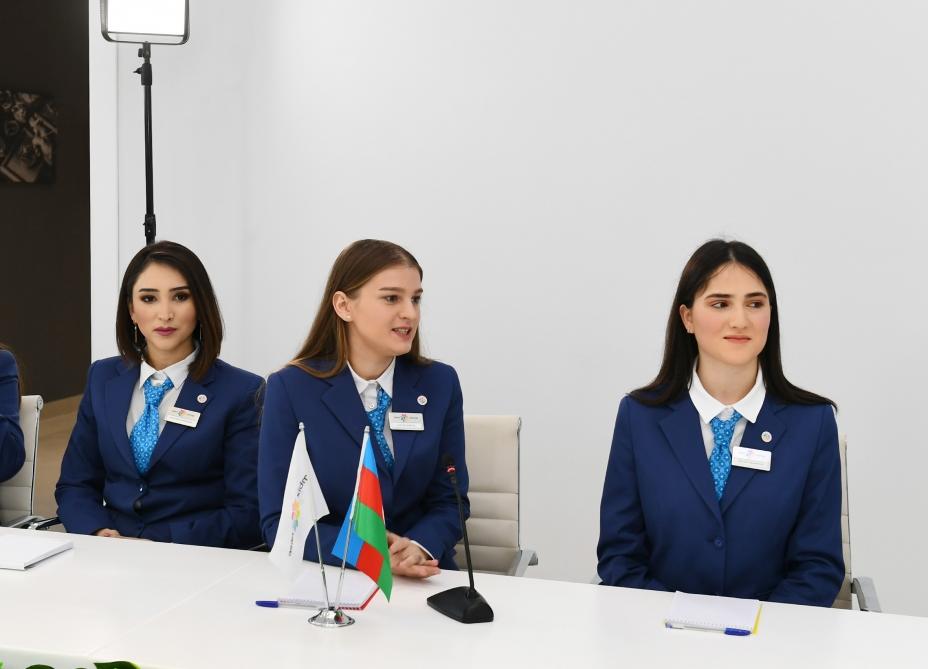 Президент Ильхам Алиев принял участие в церемонии открытия комплекса ASAN Həyat в Товузе