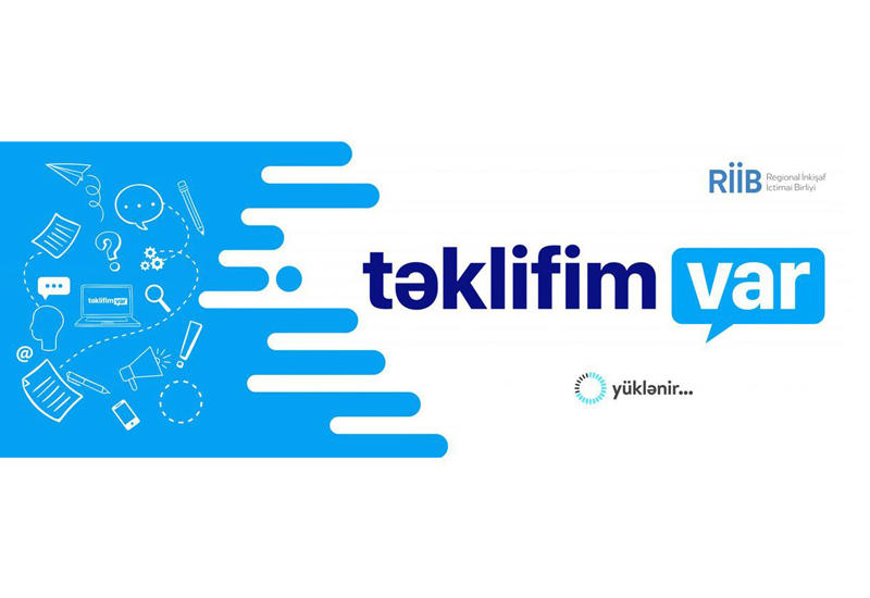 Общественное объединение «Региональное развитие» создает портал www.teklifimvar.az