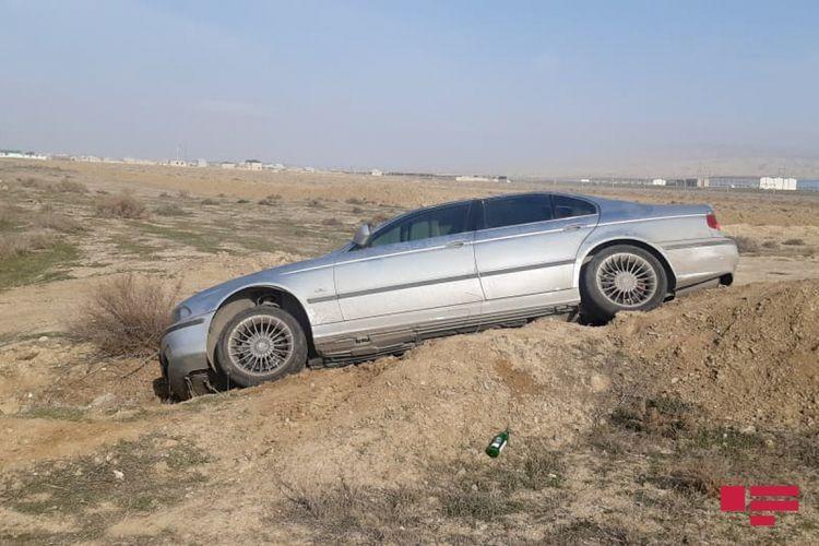 В Гаджигабуле перевернулся автомобиль, есть пострадавшие