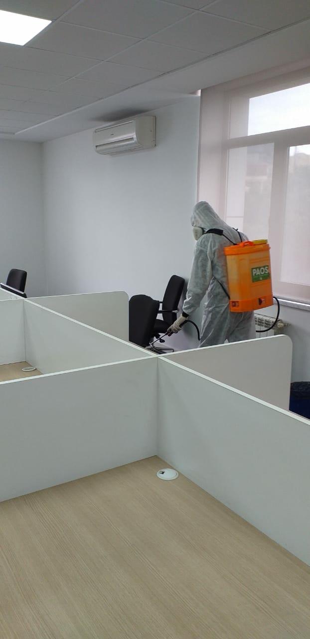 “AccessBank” продолжает работу по дезинфекции против короновируса