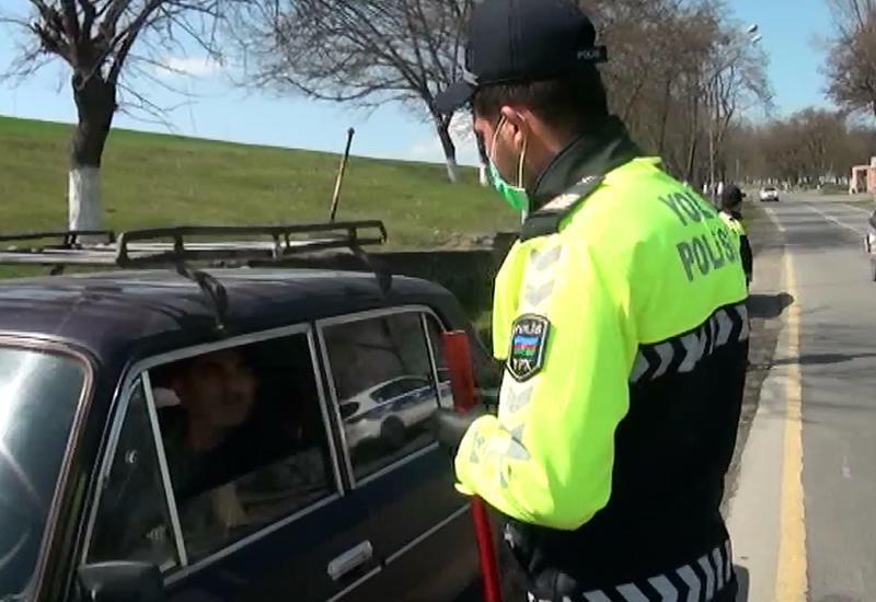 Koronovirusla mübarizə məqsədi ilə İsmayıllıda yol polisi maraqlı aksiya keçirib
