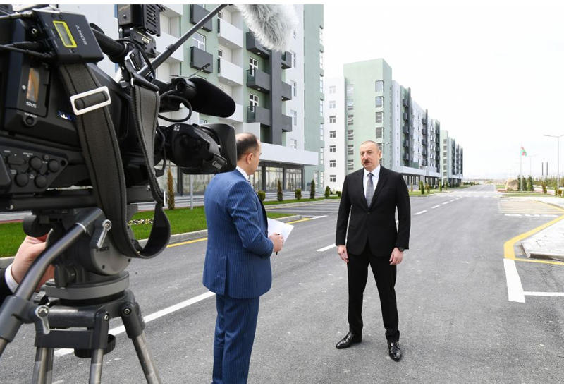 Prezident İlham Əliyev: Bütün vədlər icra edilir və əminəm ki, həm bu il, həm bundan sonrakı illərdə bu istiqamətdə daha böyük işlər görüləcəkdir