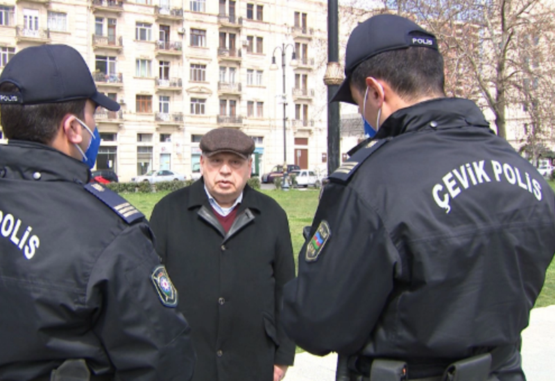 Полиция Баку предупредила пожилых граждан