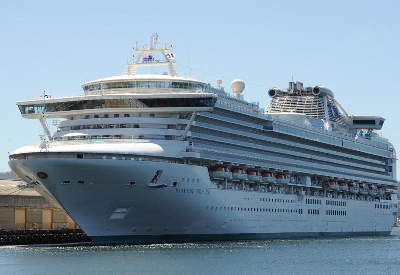 Лайнер Diamond Princess очищен от коронавируса