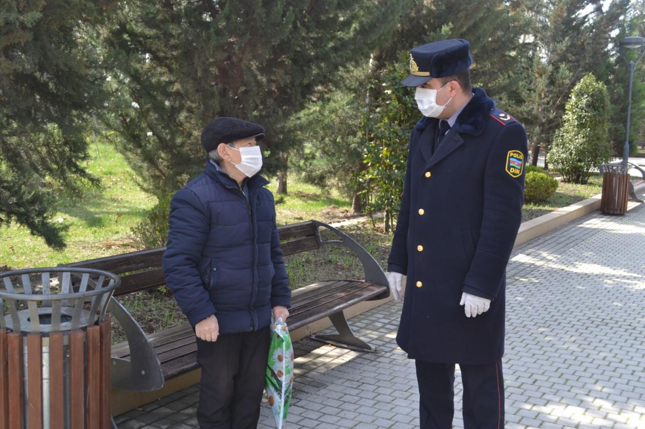 Mingəçevirdə karantin rejiminə əməl etməyən şəxslərə xəbərdarlıq edilib