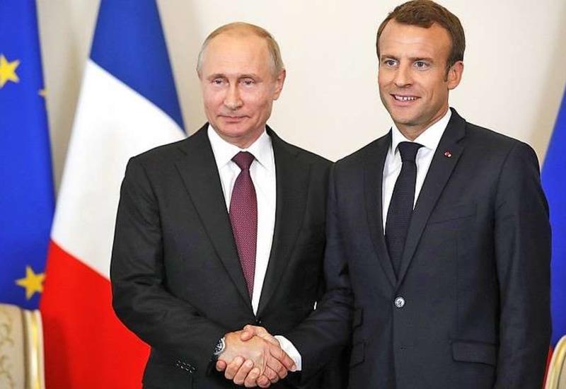 Путин и Макрон обсудили борьбу с пандемией и ее последствия для экономики