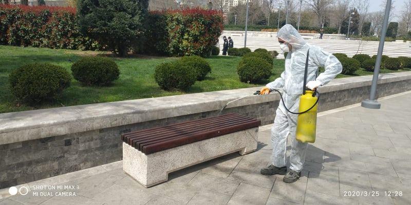 Дезинфекционные работы в Баку проводятся дважды в день