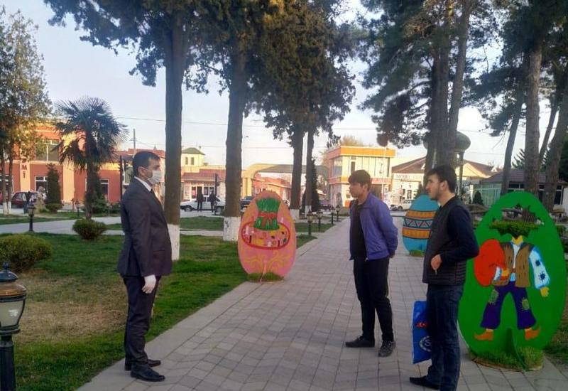 В Хачмазе проводятся просветительские мероприятия в связи с коронавирусом
