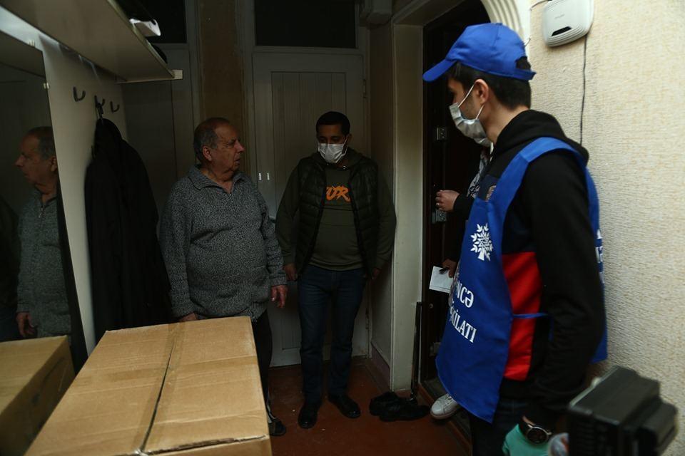 Пожилым и одиноким жителям Гянджи оказана помощь