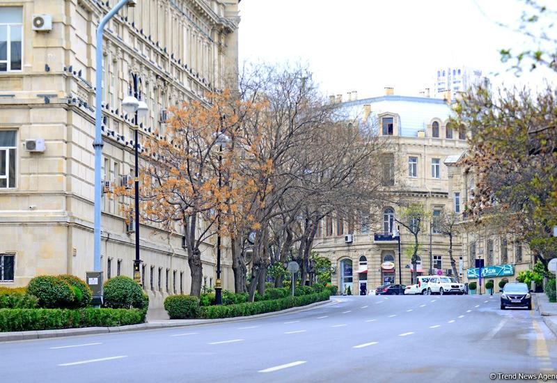 Bakı küçələri karantin rejimində
