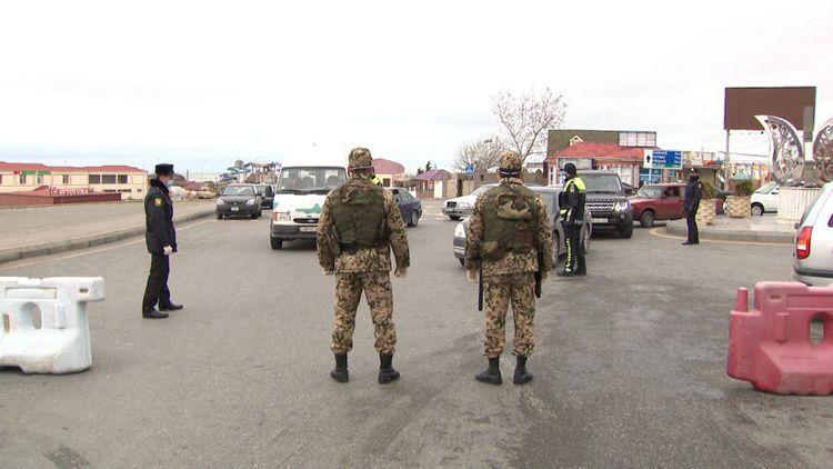 Штрафуются водители и пассажиры, нарушающие карантинный режим на дорогах, ведущих в Баку
