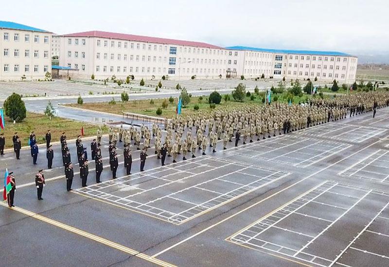 Новобранцы Отдельной общевойсковой армии Нахчывана отправились в места прохождения службы