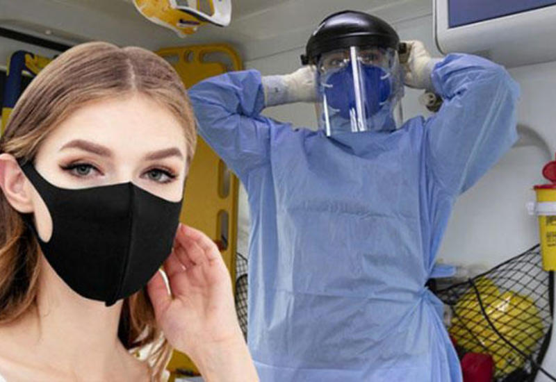 Maskaların bu hissəsində virus daha çox yaşayır